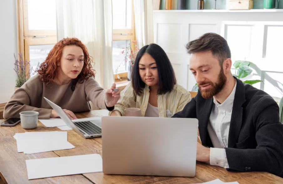 professionals translating corporate policies